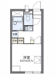 レオパレスアルブルⅠの間取り画像