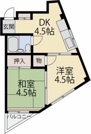 田辺ビルの間取り画像