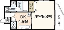 グランカーサ三篠の間取り画像