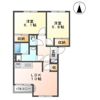 フェイバードパーク A棟の間取り画像