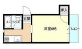 コーポくつみの間取り画像