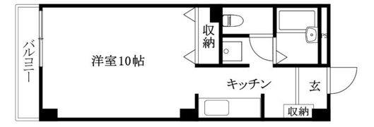 フォブールMISAの間取り画像