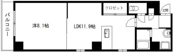 サンリブレの間取り画像