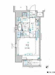 ベルシード門前仲町の間取り画像