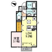 グランドゥール東森田の間取り画像