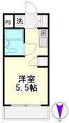 TOP下赤塚第2の間取り画像