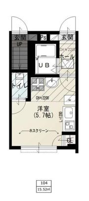 ソルナクレイシア池袋Ⅱの間取り画像