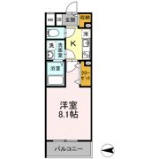 D-room早稲田の間取り画像