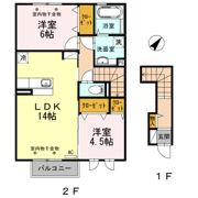D-room本郷新 Bの間取り画像