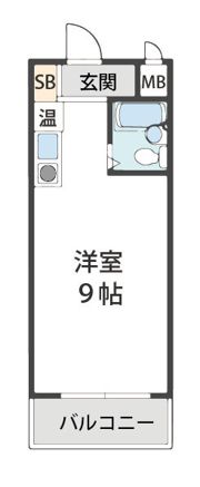 グリーンハイツの間取り画像