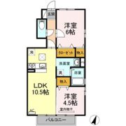 レゾナンツ B棟の間取り画像