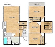 黒田の家の間取り画像