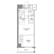 ザ・パークハビオ日本橋馬喰町の間取り画像