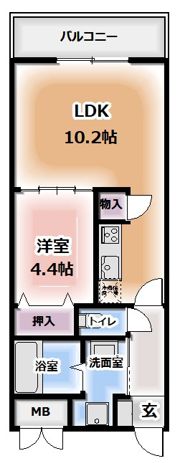 Mansion Graceの間取り画像