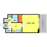 ローレル関大前の間取り画像