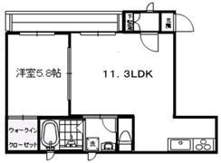 アビダシオン桃山の間取り画像