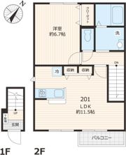 ルミエール トロワの間取り画像