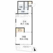 サードリハイツ本館の間取り画像