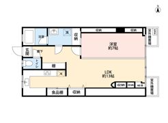 ツイン一の橋2号棟の間取り画像
