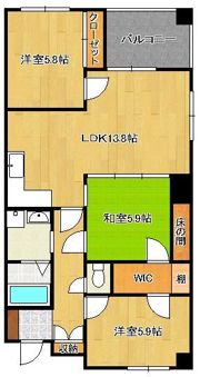 フォロ・ロマーノの間取り画像