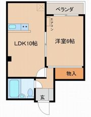 PIER辰巳の間取り画像