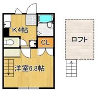 ウィズキャット浅川台の間取り画像