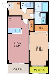 コーセーコーポⅠの間取り画像