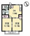 ホワイトコーポの間取り画像