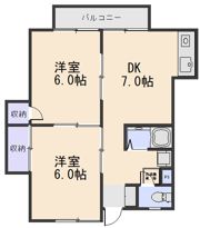 吉備津グリーンハイツの間取り画像