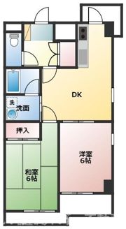 スカイハイの間取り画像