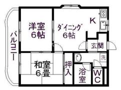 ウインズビルの間取り画像