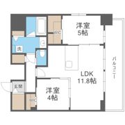S-RESIDENCE松屋町asenceの間取り画像