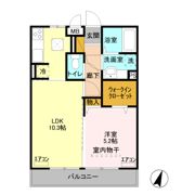 スクエア Cの間取り画像