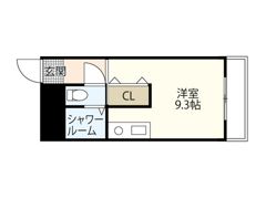 ラフィネ天満の間取り画像