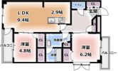 ロザージュコニシの間取り画像