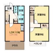 プラザITOⅡの間取り画像