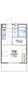 レオパレスIMAGOⅢの間取り画像