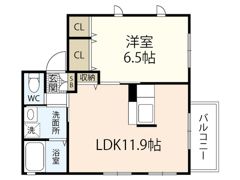 ハウスえのみやの間取り画像