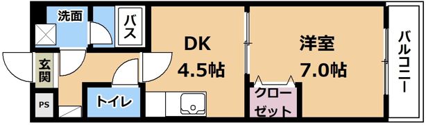 マリーベル南草津の間取り画像