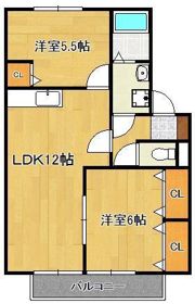 ウィルモア綺麗の間取り画像