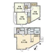 成田東戸建の間取り画像