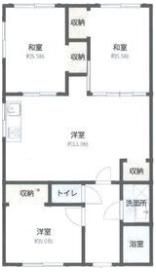 サンハイツいずみの間取り画像