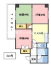 ロイヤルハイツ扇町Ⅱの間取り画像