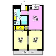 ガイヤKの間取り画像