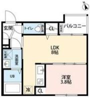 クレスト原の間取り画像