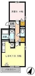 アモール喜多山 Ⅱの間取り画像