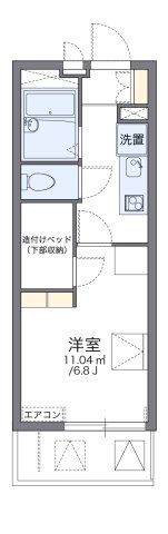 レオパレスソレーユ花園の間取り画像