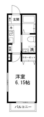 ガーデンコート東府中の間取り画像