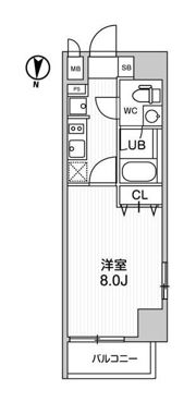 レオーネ南千住Ⅱの間取り画像