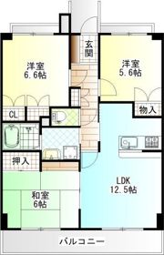 グランドールOKABEの間取り画像